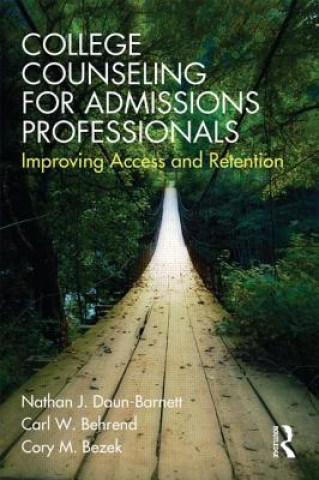 Könyv College Counseling for Admissions Professionals Cory M. Bezek