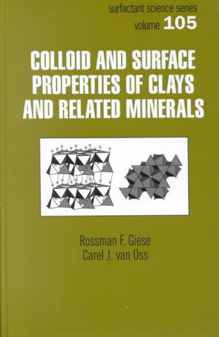 Książka Colloid And Surface Properties Of Clays And Related Minerals Carel J. Van Oss