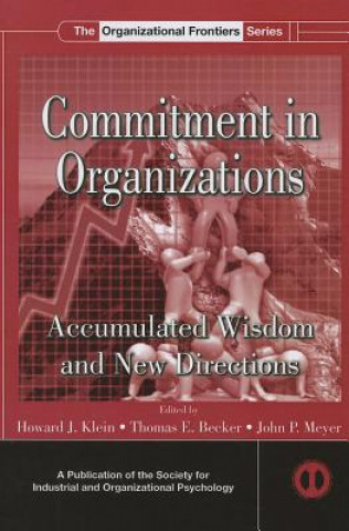 Książka Commitment in Organizations Howard J. Klein