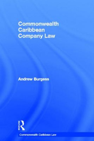Книга Commonwealth Caribbean Company Law Andrew Burgess