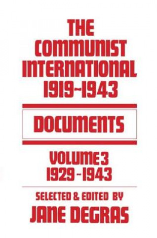 Carte Communist International Jane Degras