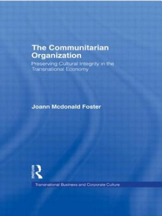 Book Communitarian Organization Jo Ann McDonald Foster