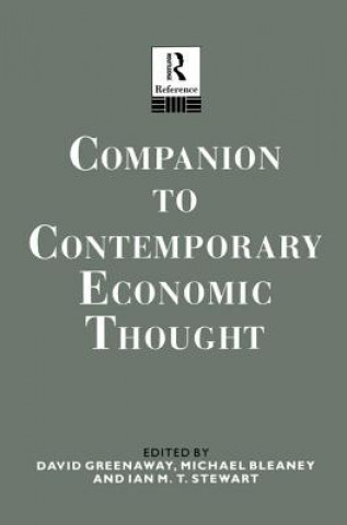 Kniha Companion to Contemporary Economic Thought Michael Bleaney