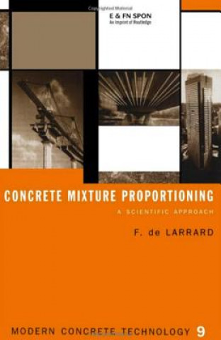 Knjiga Concrete Mixture Proportioning Francois De Larrard