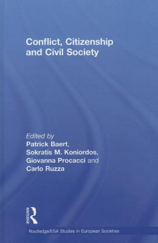 Kniha Conflict, Citizenship and Civil Society Partick Baert