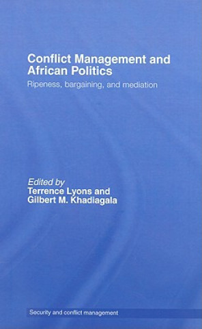 Kniha Conflict Management and African Politics 