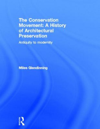 Book Conservation Movement: A History of Architectural Preservation Miles Glendinning