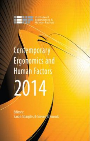 Kniha Contemporary Ergonomics and Human Factors 2014 