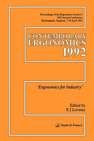 Könyv Contemporary Ergonomics E. J. Lovesay