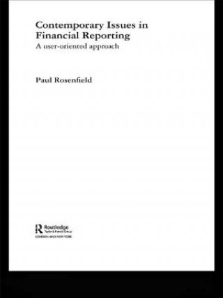 Buch Contemporary Issues in Financial Reporting Paul Rosenfield