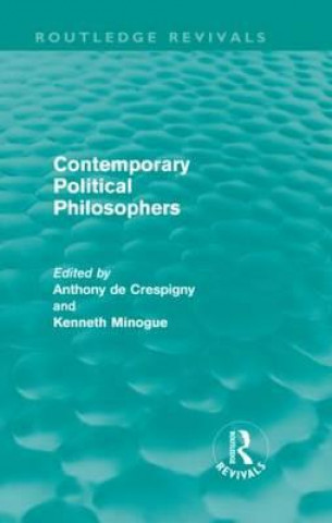 Buch Contemporary Political Philosophers Kenneth Minogue