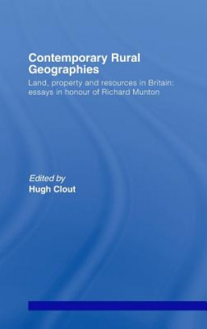 Könyv Contemporary Rural Geographies Hugh Clout