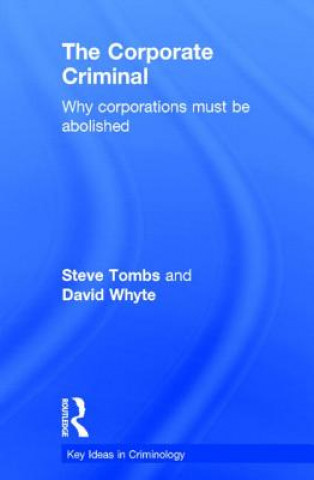 Book Corporate Criminal David Whyte