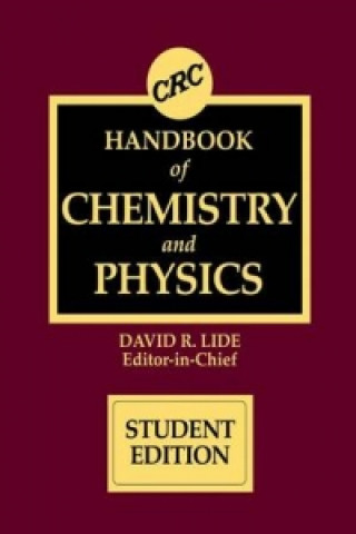 Kniha CRC Handbook of Chemistry and Physics, Student Edition William M. Haynes