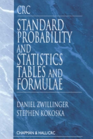 Könyv CRC Standard Probability and Statistics Tables and Formulae Stephen Kokoska