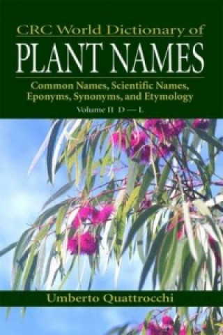 Carte CRC World Dictionary of Plant Names Umberto Quattrocchi