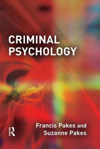 Kniha Criminal Psychology Suzanne Pakes