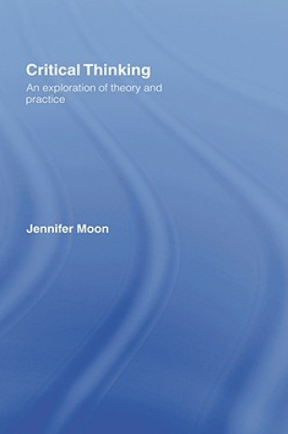 Kniha Critical Thinking Jennifer Moon