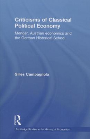 Carte Criticisms of Classical Political Economy Gilles Campagnolo