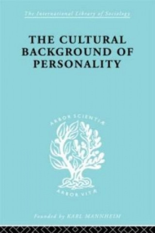 Kniha Cultural Background of Personality ILS 84 