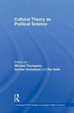 Book Cultural Theory as Political Science 