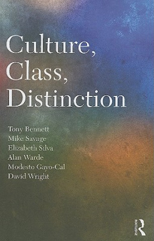 Carte Culture, Class, Distinction David Wright