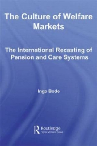 Kniha Culture of Welfare Markets Ingo Bode