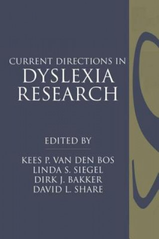 Kniha Current Directions in Dyslexia Research 