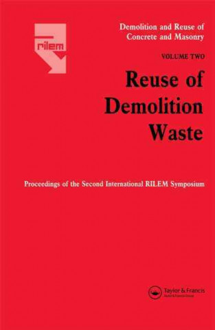 Книга Demolition Reuse Conc Mason V2 Y. Kasai