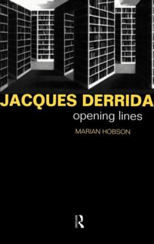 Könyv Jacques Derrida Marian Hobson