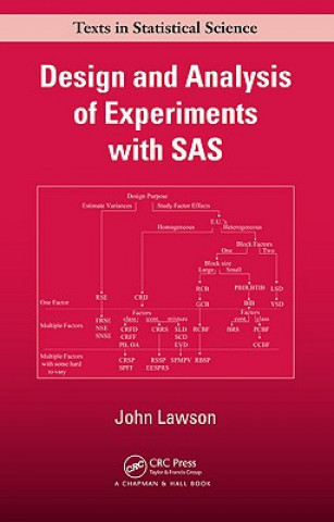 Könyv Design and Analysis of Experiments with SAS John Lawson