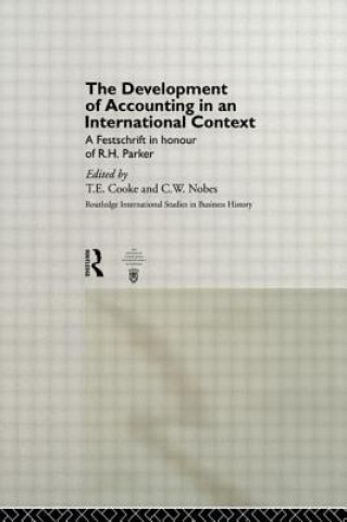 Kniha Development of Accounting in an International Context 