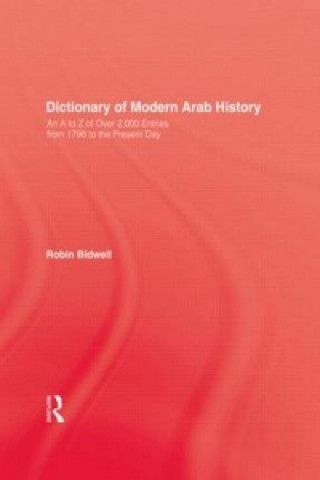 Carte Dictionary Of Modern Arab Histor G.Elliot Smith