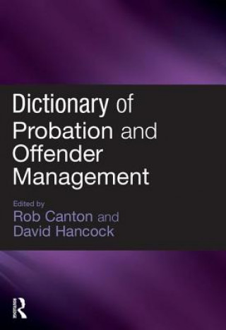 Βιβλίο Dictionary of Probation and Offender Management 