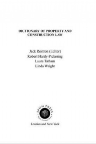 Kniha Dictionary of Property and Construction Law Linda Wright