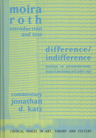 Boek Difference / Indifference Jonathan D. Katz