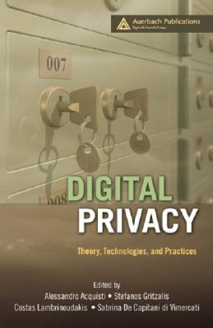 Kniha Digital Privacy Alessandro Acquisti