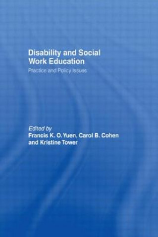 Knjiga Disability and Social Work Education 