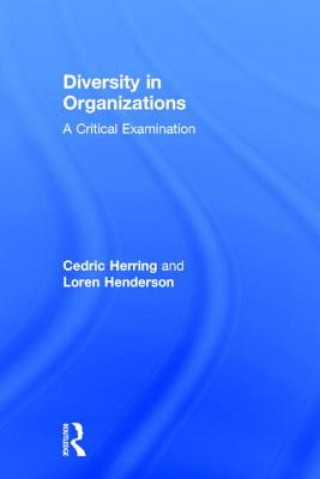 Kniha Diversity in Organizations Loren Henderson