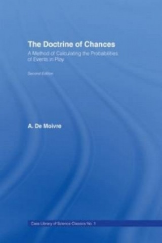 Книга Doctrine of Chances A.De Moivre