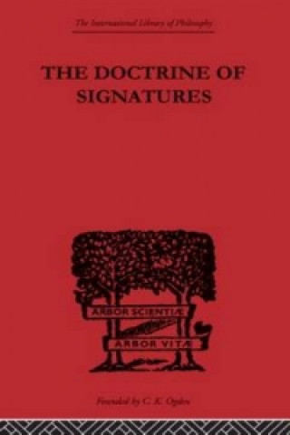 Książka Doctrine of Signatures Scott Buchanan