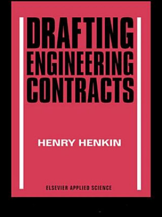 Книга Drafting Engineering Contracts H. Menkin