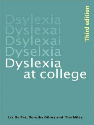 Книга Dyslexia at College Elizabeth Ann Du Pre