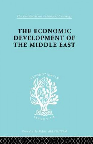 Libro Economic Development of the Middle East Alfred Bonne