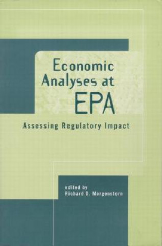 Kniha Economic Analyses at EPA Richard D. Morgenstern