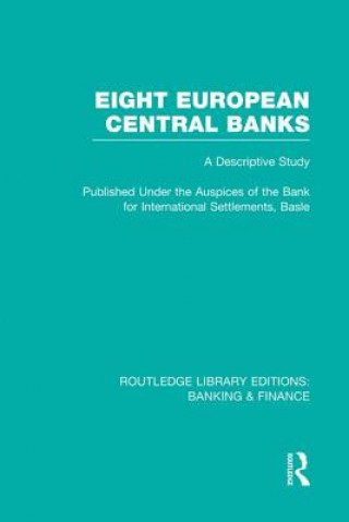 Carte Eight European Central Banks (RLE Banking & Finance) Various