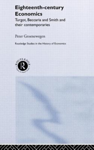 Kniha Eighteenth Century Economics Groenewegen