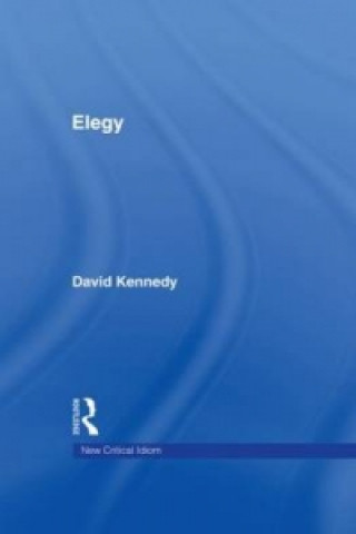 Kniha Elegy David Kennedy