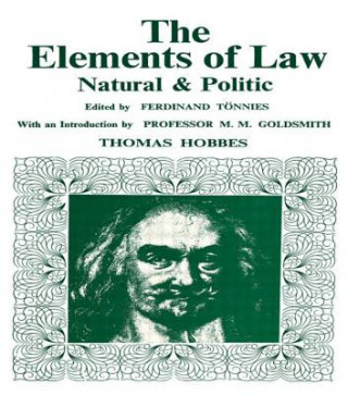 Carte Elements of Law, Natural and Political Thomas Hobbes
