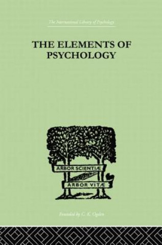 Carte Elements Of Psychology Edward L Thorndike